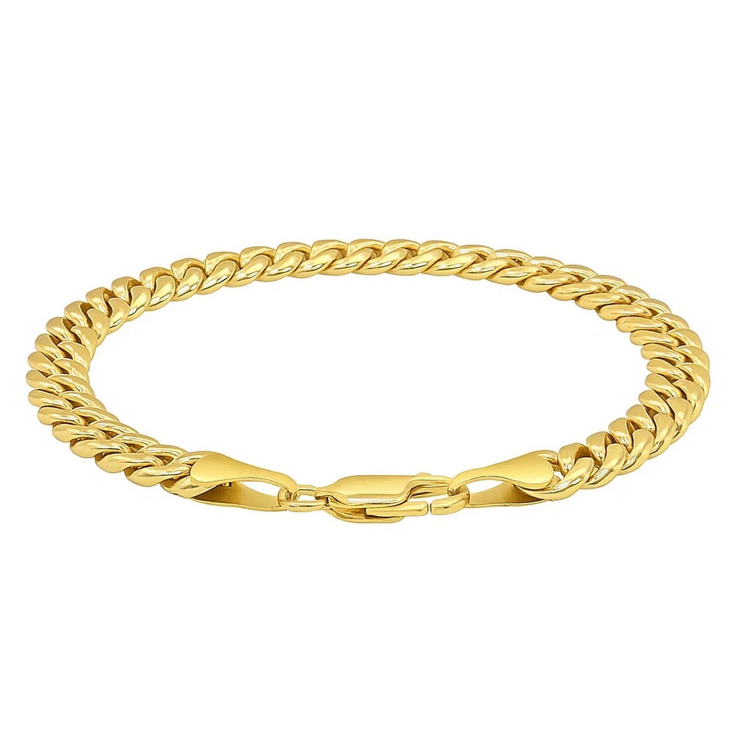 10k Yellow Gold Light Miami Cuban Bracelet (8.00 mm)